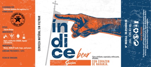 Pack 24 Botellines Indice Beer SB 25 CL